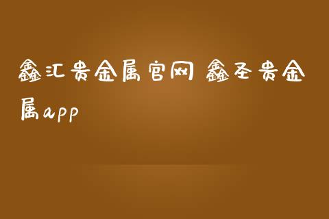 鑫汇外汇(鑫汇国际是什么平台)