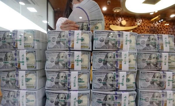 韩国外汇储备(韩国外汇储备2024最新数据消息)